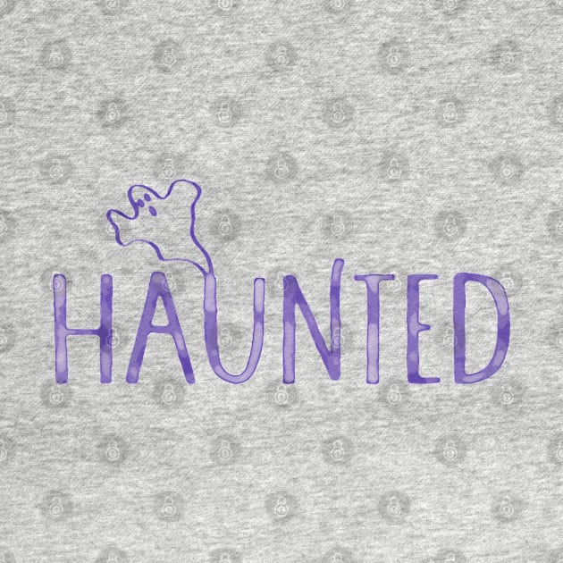 haunted watercolor by goblinbabe